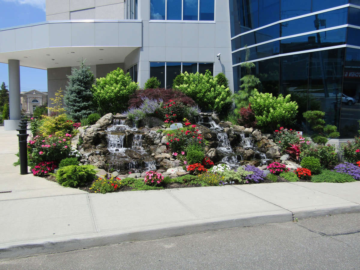 Commercial Long Island landscaping with Paccione & Sons 